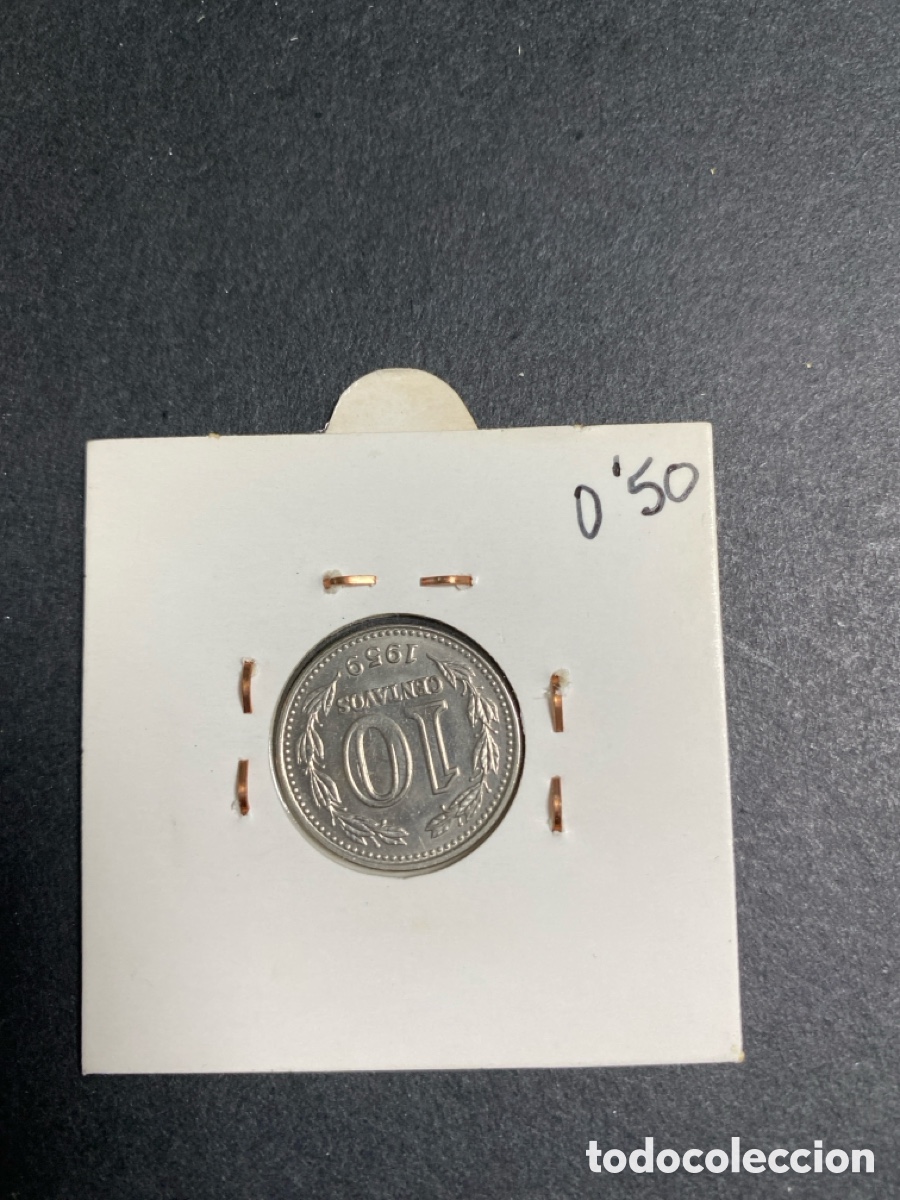 Monedas antiguas de Am&eacute;rica: Moneda de Argentina 10 centavos - Foto 2