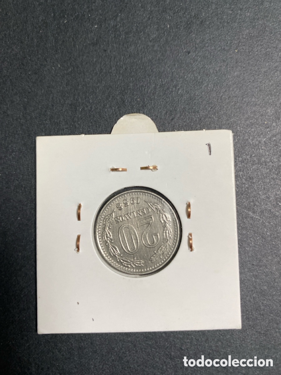 Monedas antiguas de Am&eacute;rica: Moneda de Argentina 20 centavos - Foto 2