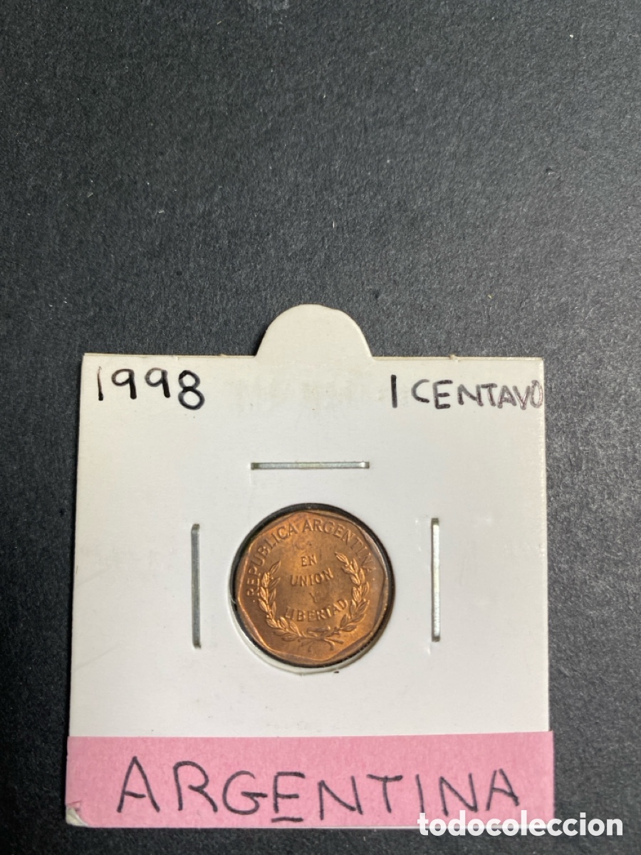 Monedas antiguas de Am&eacute;rica: Moneda de Argentina 1 centavo - Foto 1