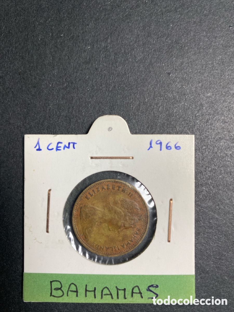 Monedas antiguas de Am&eacute;rica: Monedas de Bahamas 1 cent - Foto 1