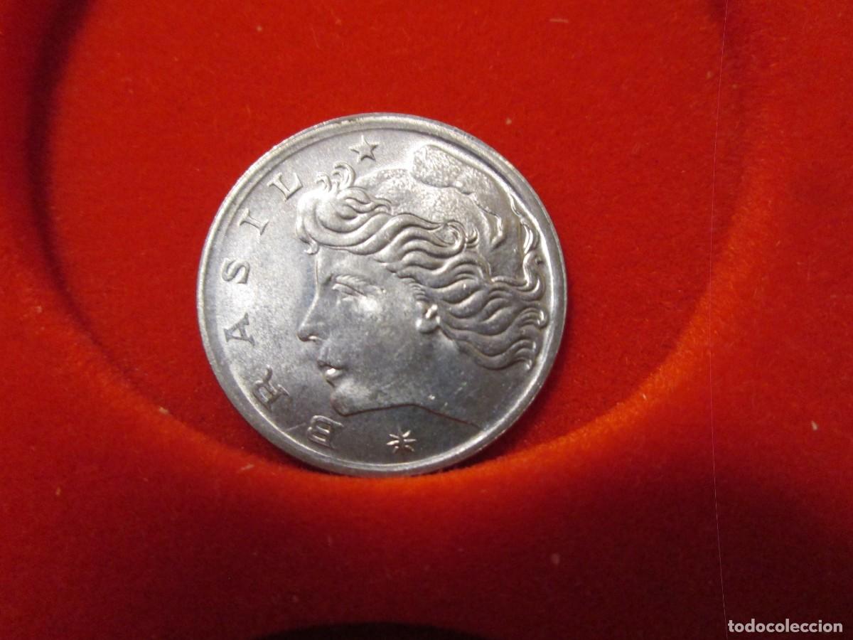 Monedas antiguas de Am&eacute;rica: 5 CENTAVOS 1976 BRASIL - Foto 2