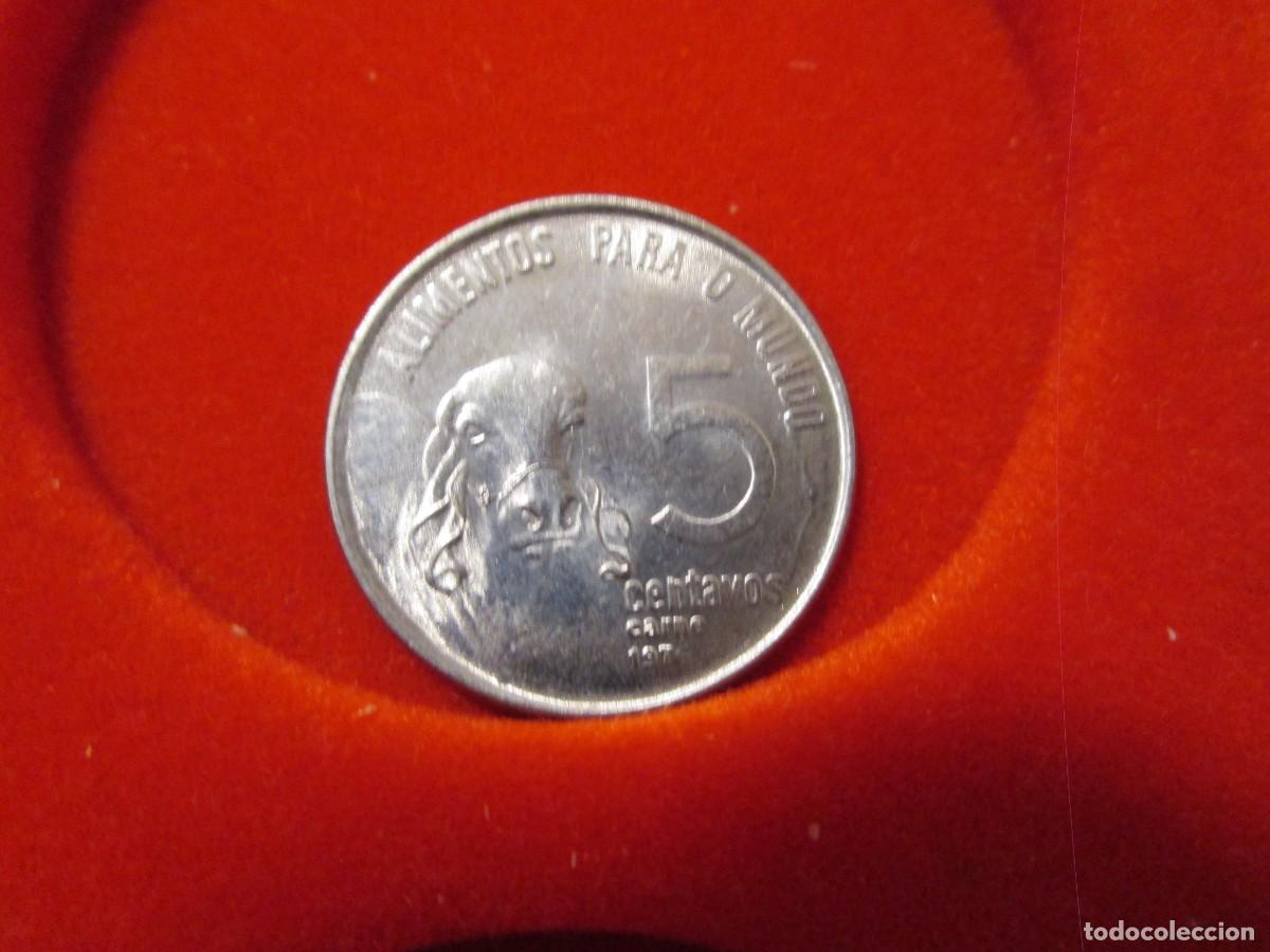 Monedas antiguas de Am&eacute;rica: 5 CENTAVOS 1976 BRASIL - Foto 3