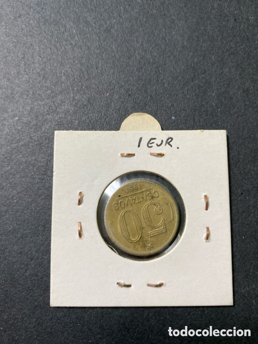Monedas antiguas de Am&eacute;rica: Moneda de Brasil 50 centavos - Foto 2