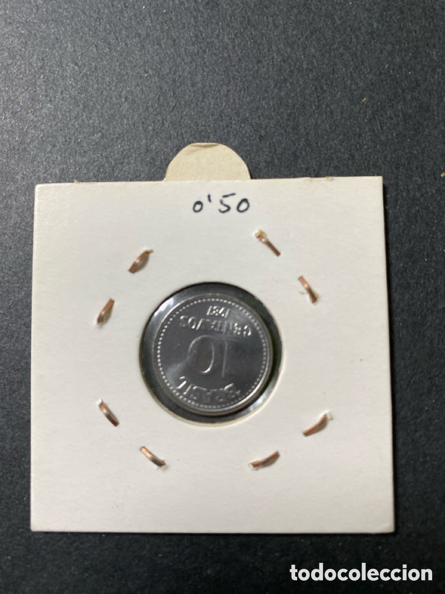 Monedas antiguas de Am&eacute;rica: Moneda de Brasil 10 centavos - Foto 2
