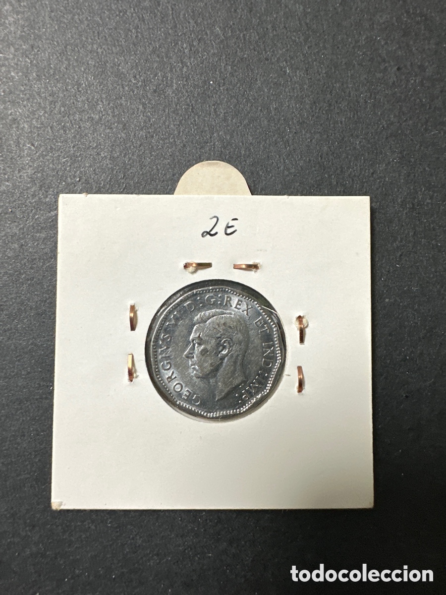Monedas antiguas de Am&eacute;rica: Moneda de Canada 5 cents - Foto 2
