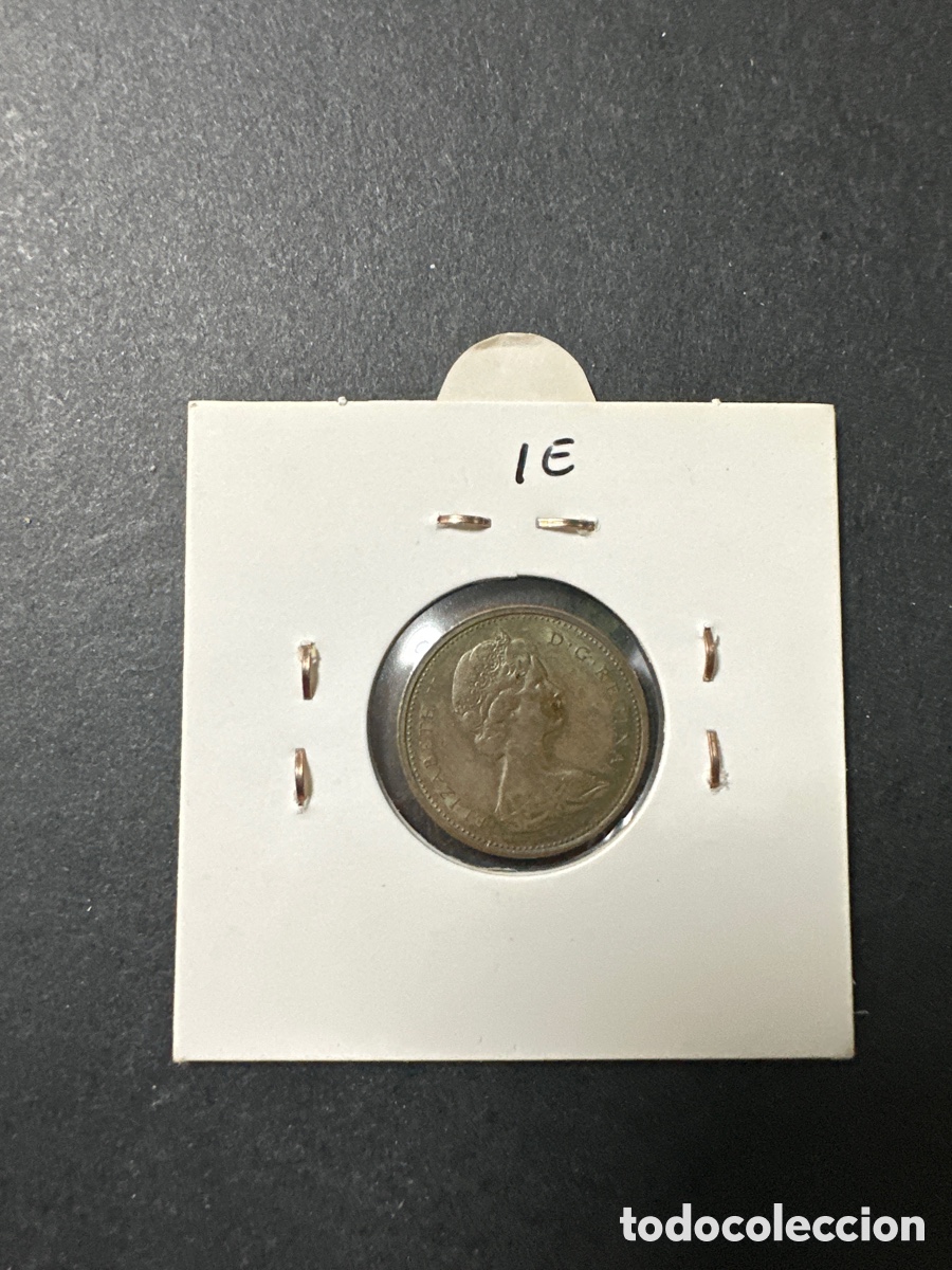 Monedas antiguas de Am&eacute;rica: Moneda de Canada 1 cent - Foto 2
