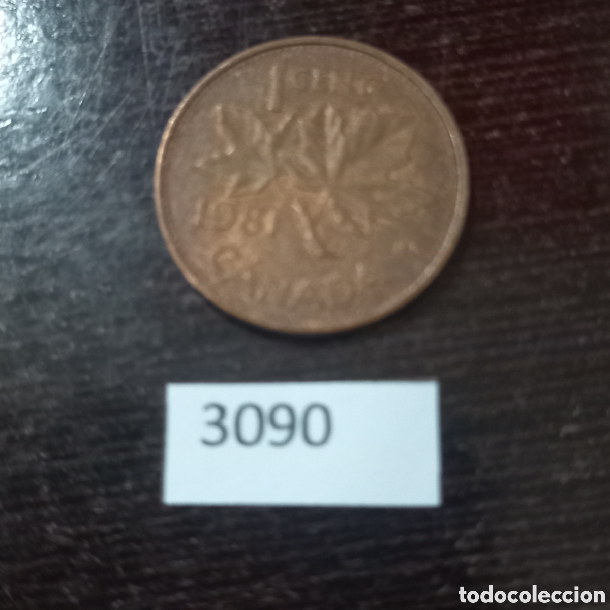 Monedas antiguas de Am&eacute;rica: Canad&aacute; 1 centavo 1981 - Foto 2