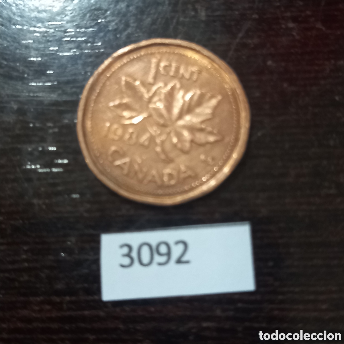 Monedas antiguas de Am&eacute;rica: Canad&aacute; 1 centavo 1984 - Foto 2
