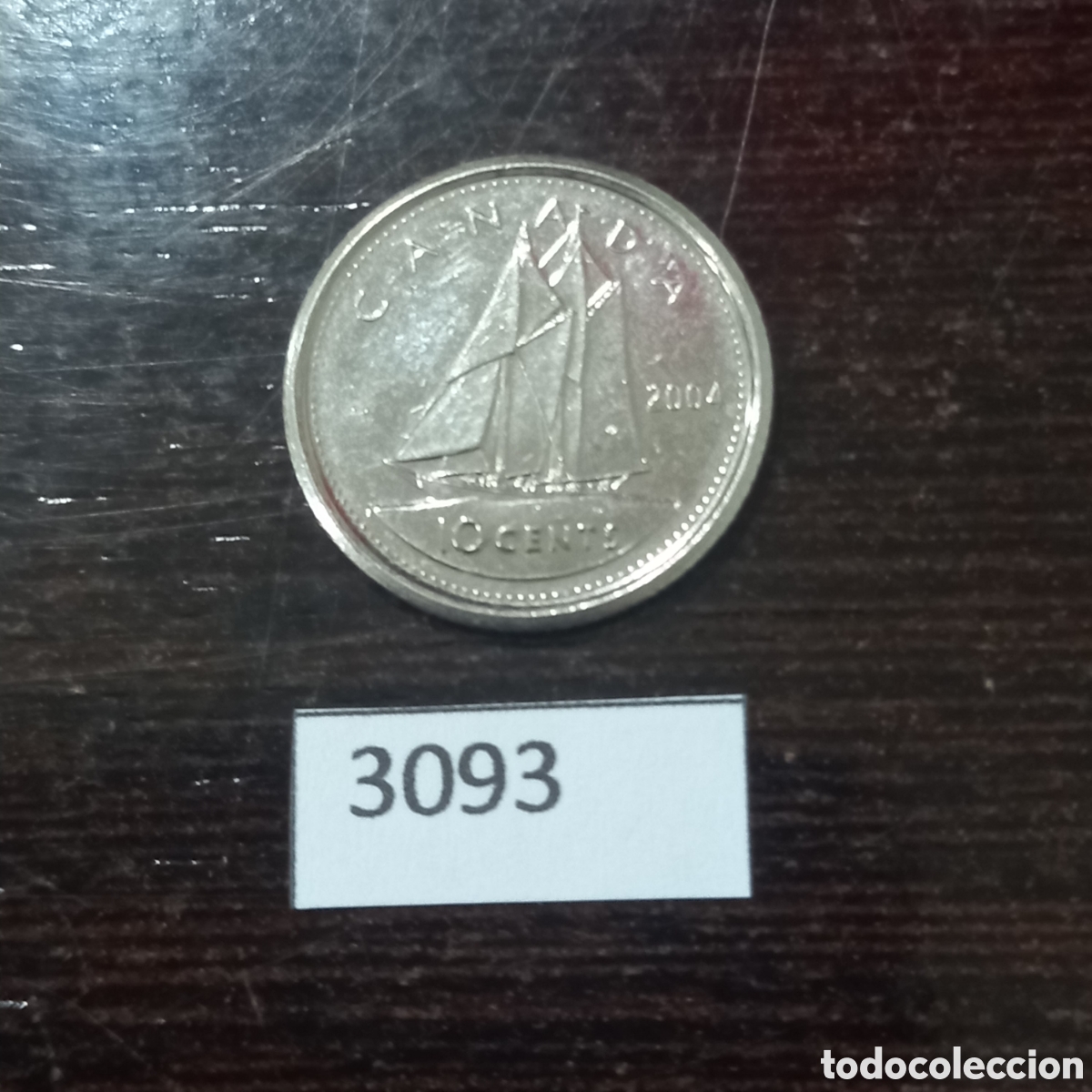Monedas antiguas de Am&eacute;rica: Canad&aacute; 10 centavo 2004 - Foto 2