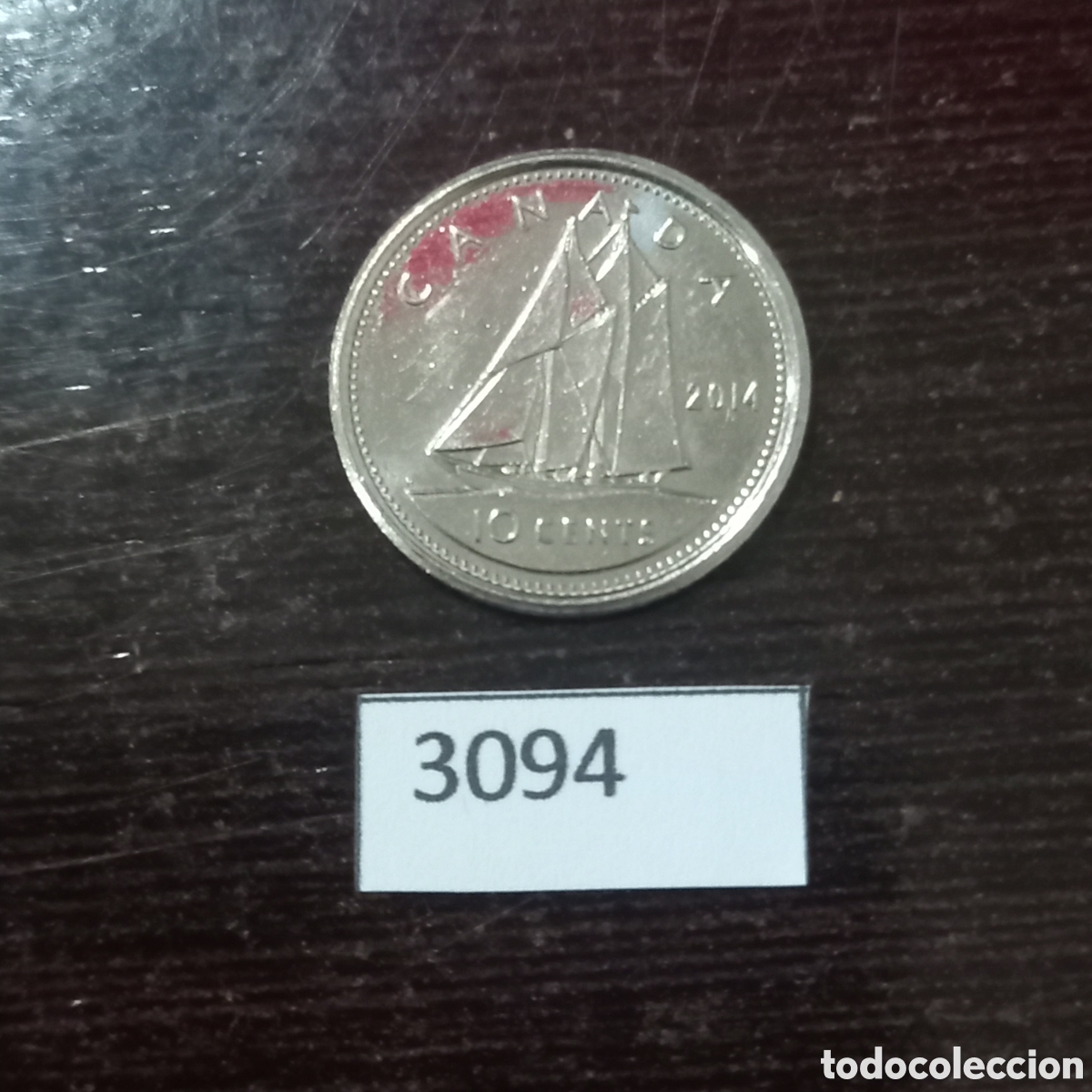 Monedas antiguas de Am&eacute;rica: Canad&aacute; 10 centavo 2014 - Foto 2