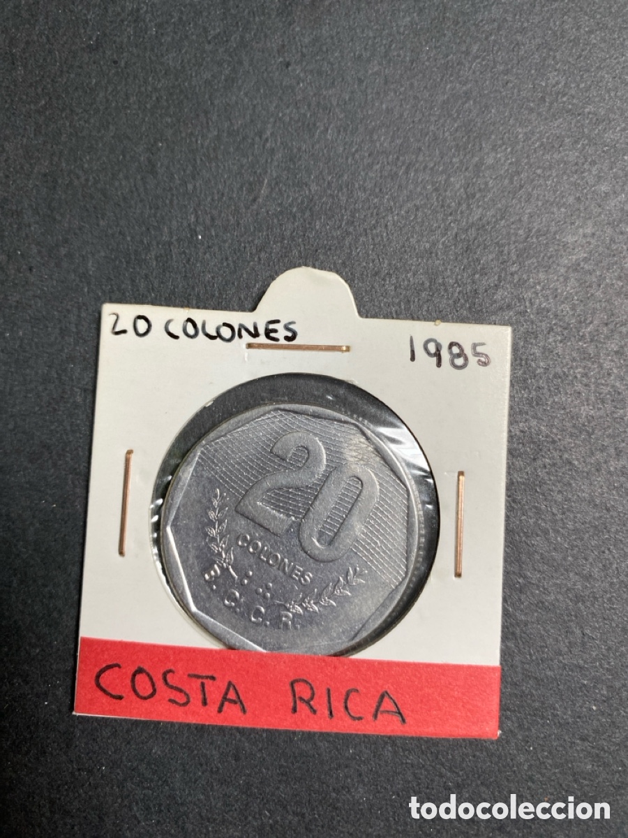 Monedas antiguas de Am&eacute;rica: Moneda de Costa Rica - Foto 1
