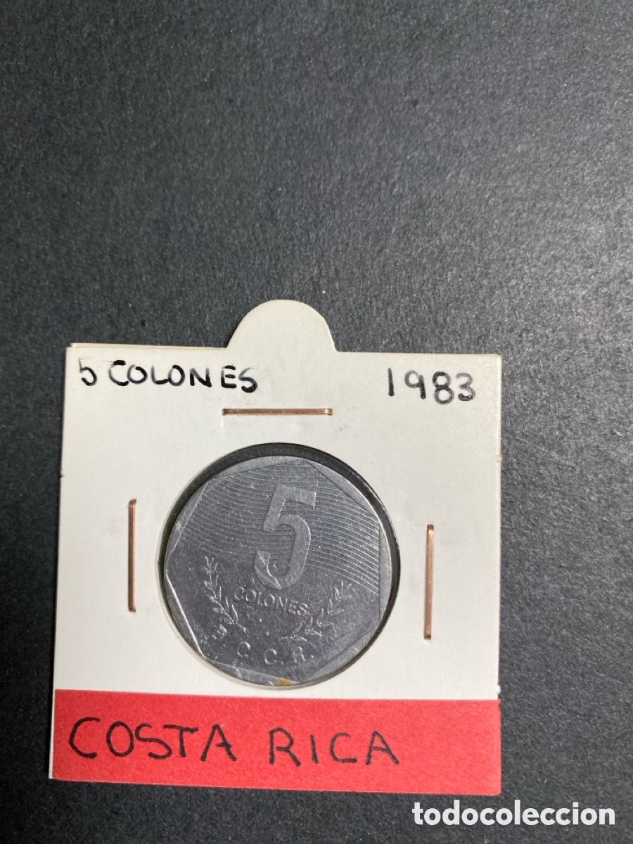 Monedas antiguas de Am&eacute;rica: Moneda de Costa Rica - Foto 1
