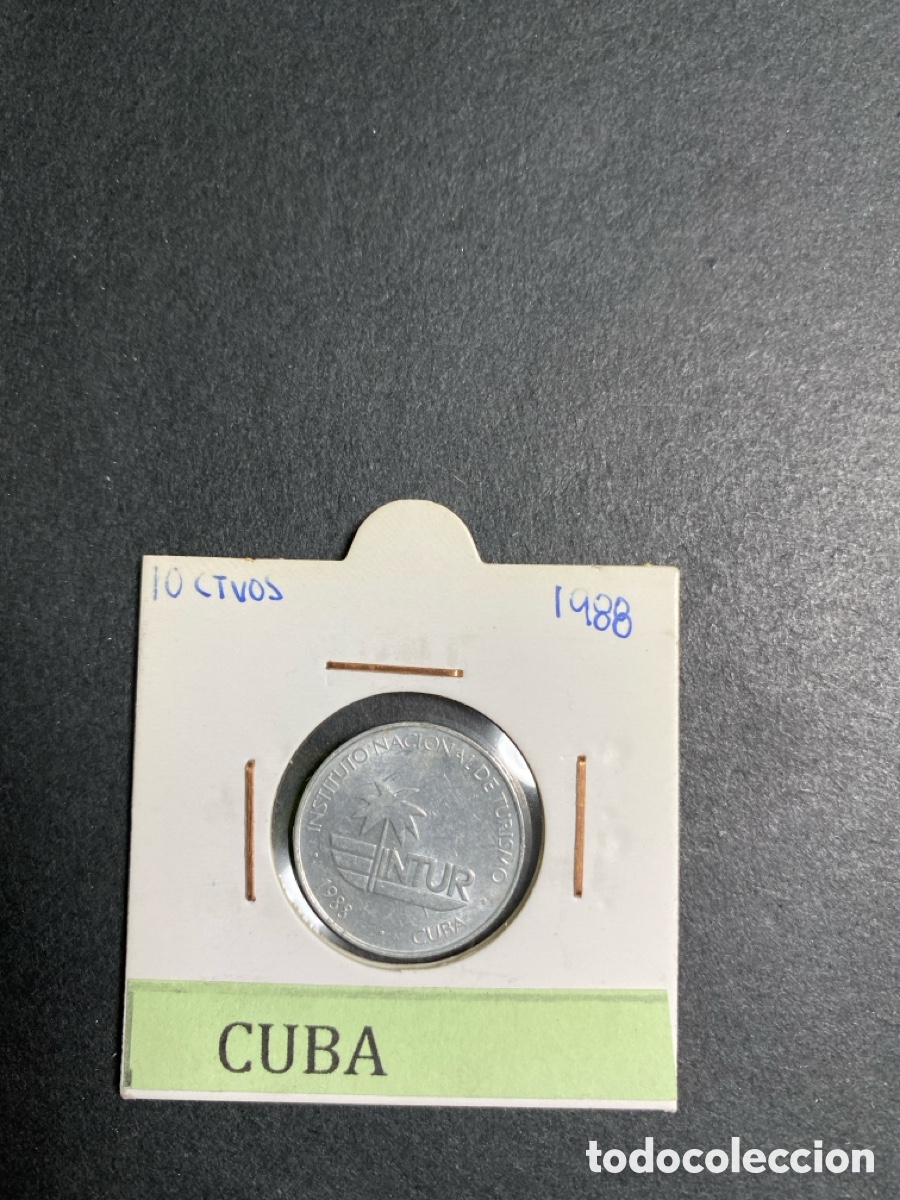 Monedas antiguas de Am&eacute;rica: Moneda de Cuba 10 centavos - Foto 1
