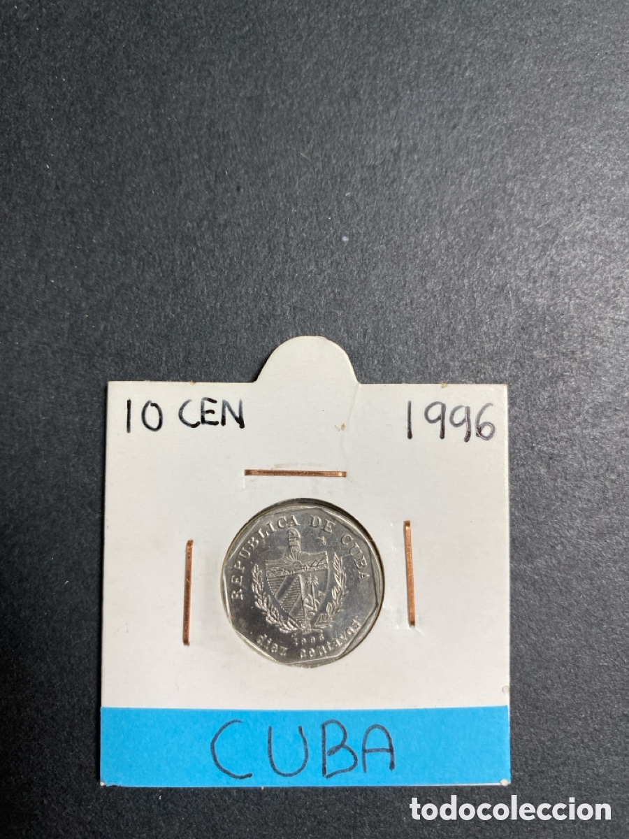 Monedas antiguas de Am&eacute;rica: Moneda de Cuba 10 centavos - Foto 1