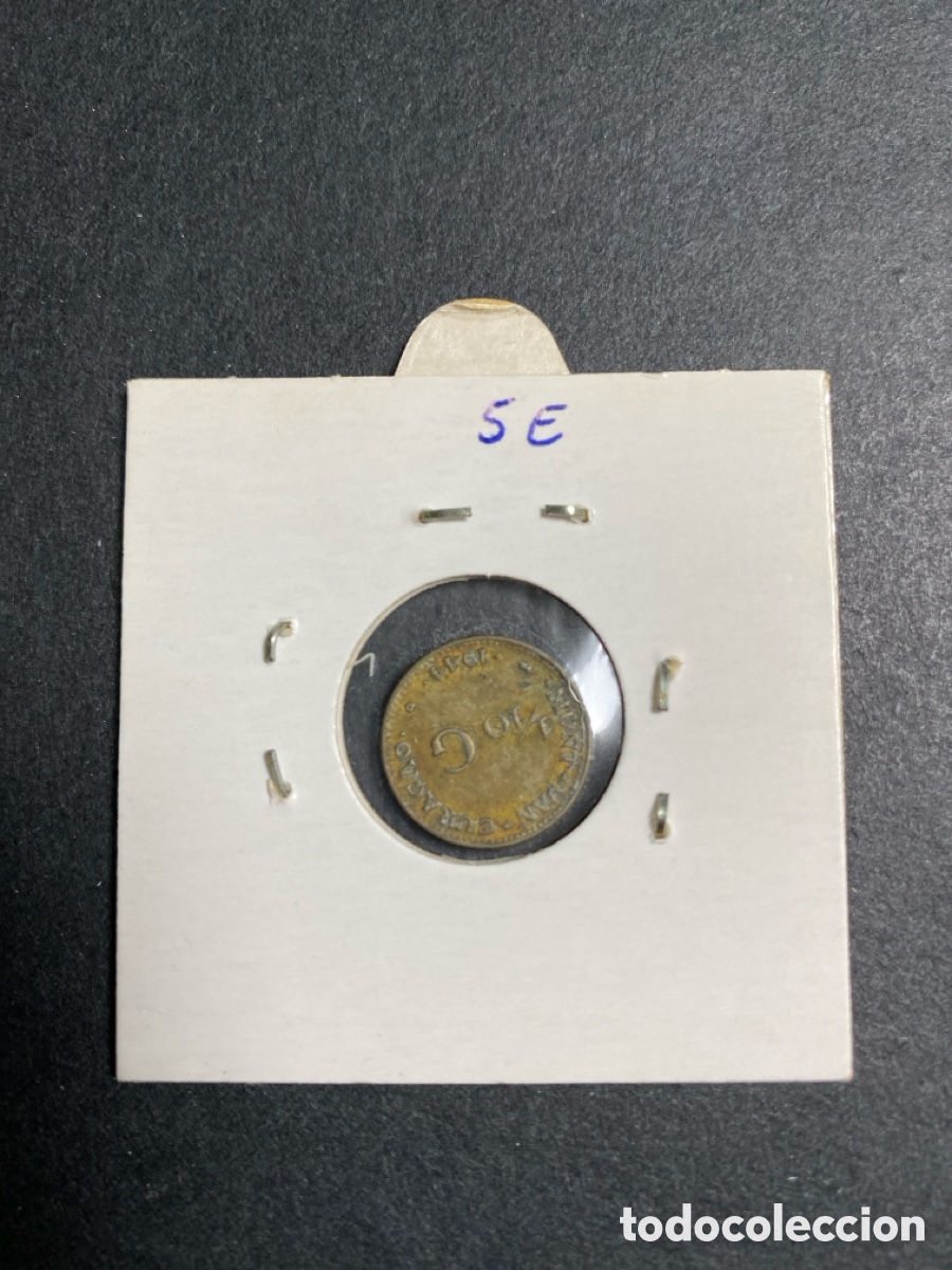 Monedas antiguas de Am&eacute;rica: Moneda de Curazao 1/10g - Foto 2