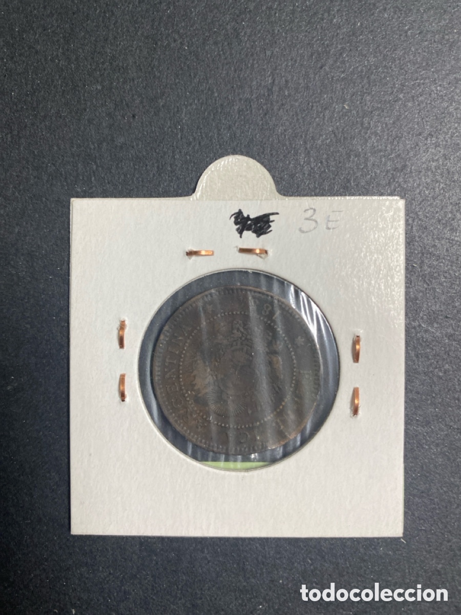 Monedas antiguas de Am&eacute;rica: Moneda de Argentina 1 centavos - Foto 2