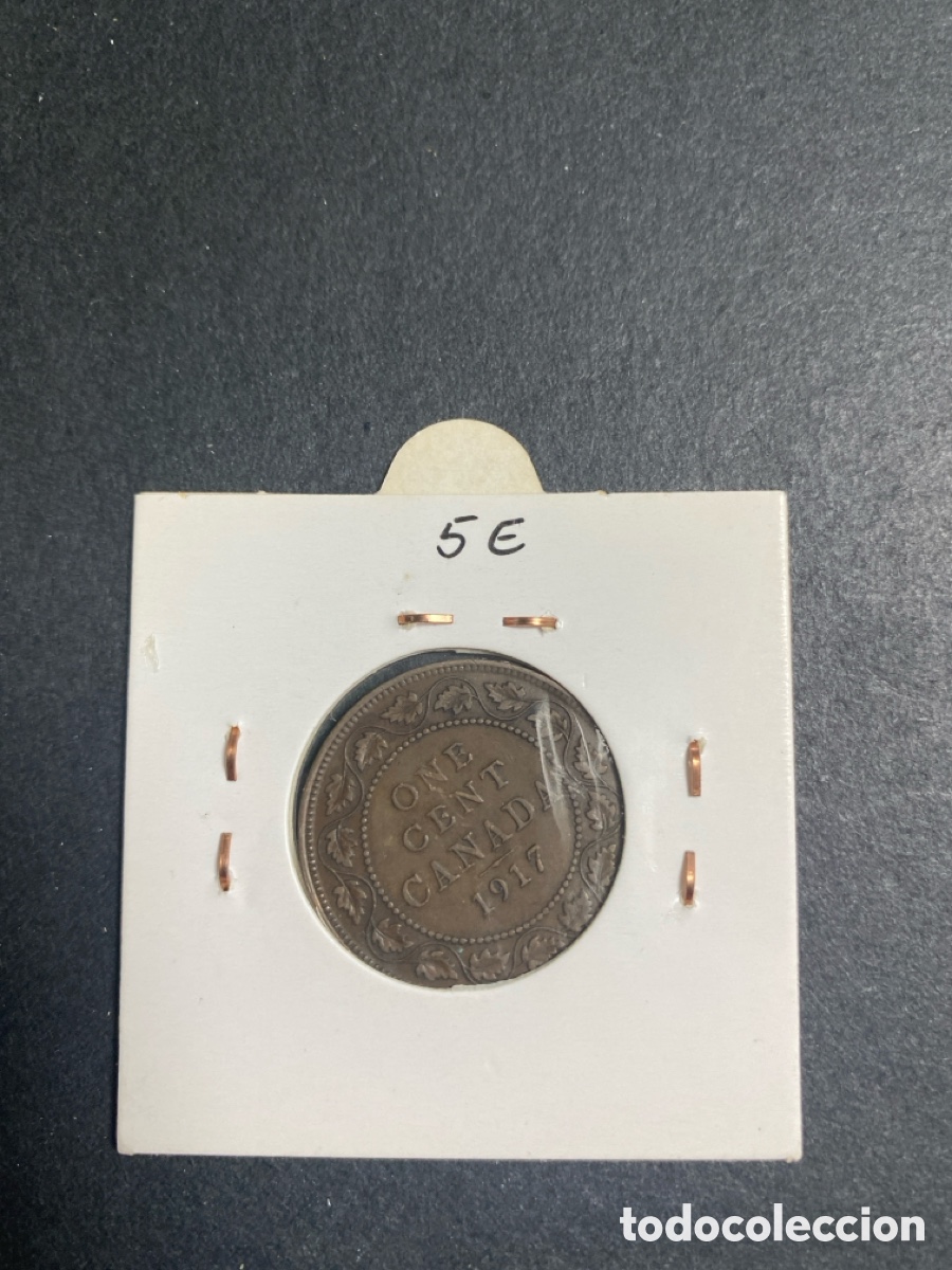 Monedas antiguas de Am&eacute;rica: Moneda de Canada 1 centavo - Foto 2