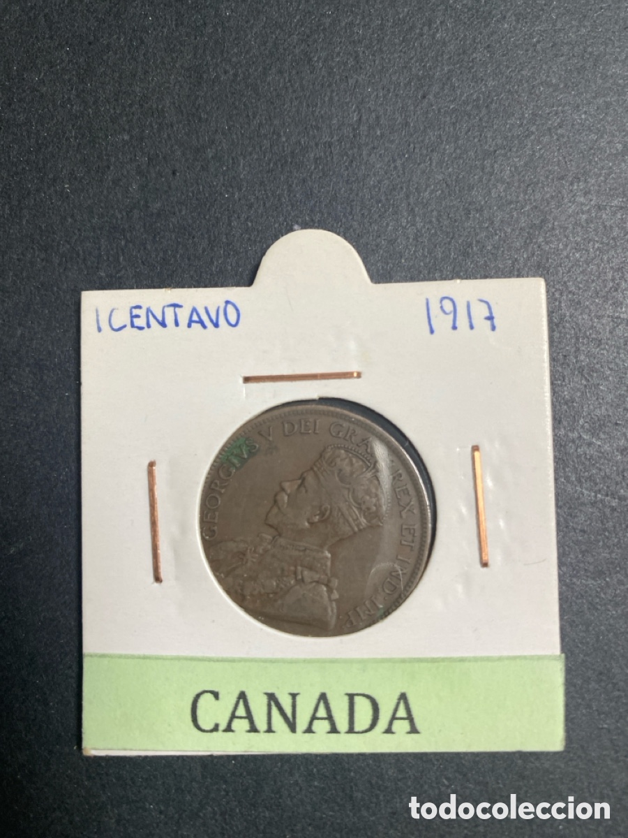 Monedas antiguas de Am&eacute;rica: Moneda de Canada 1 centavo - Foto 1