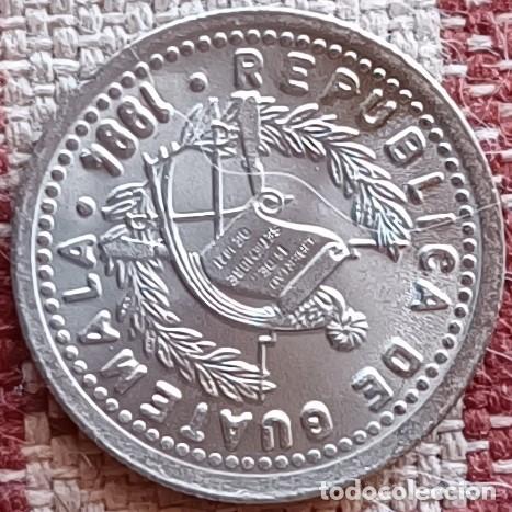 Monedas antiguas de Am&eacute;rica: Moneda de 5 centavos de 1996 - Guatemala - Foto 1
