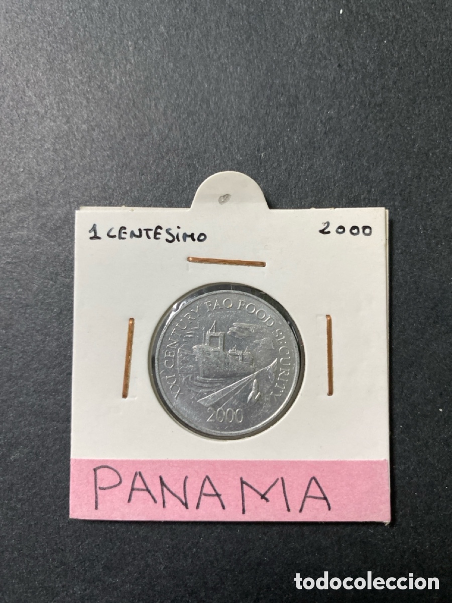 Monedas antiguas de Am&eacute;rica: Moneda de Panama 1 centesimo - Foto 1