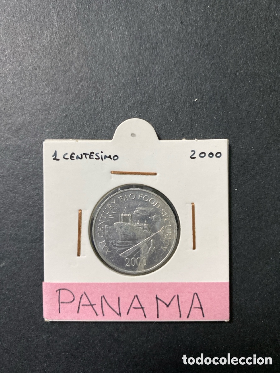 Monedas antiguas de Am&eacute;rica: Moneda de Panama 1 centesimo - Foto 1