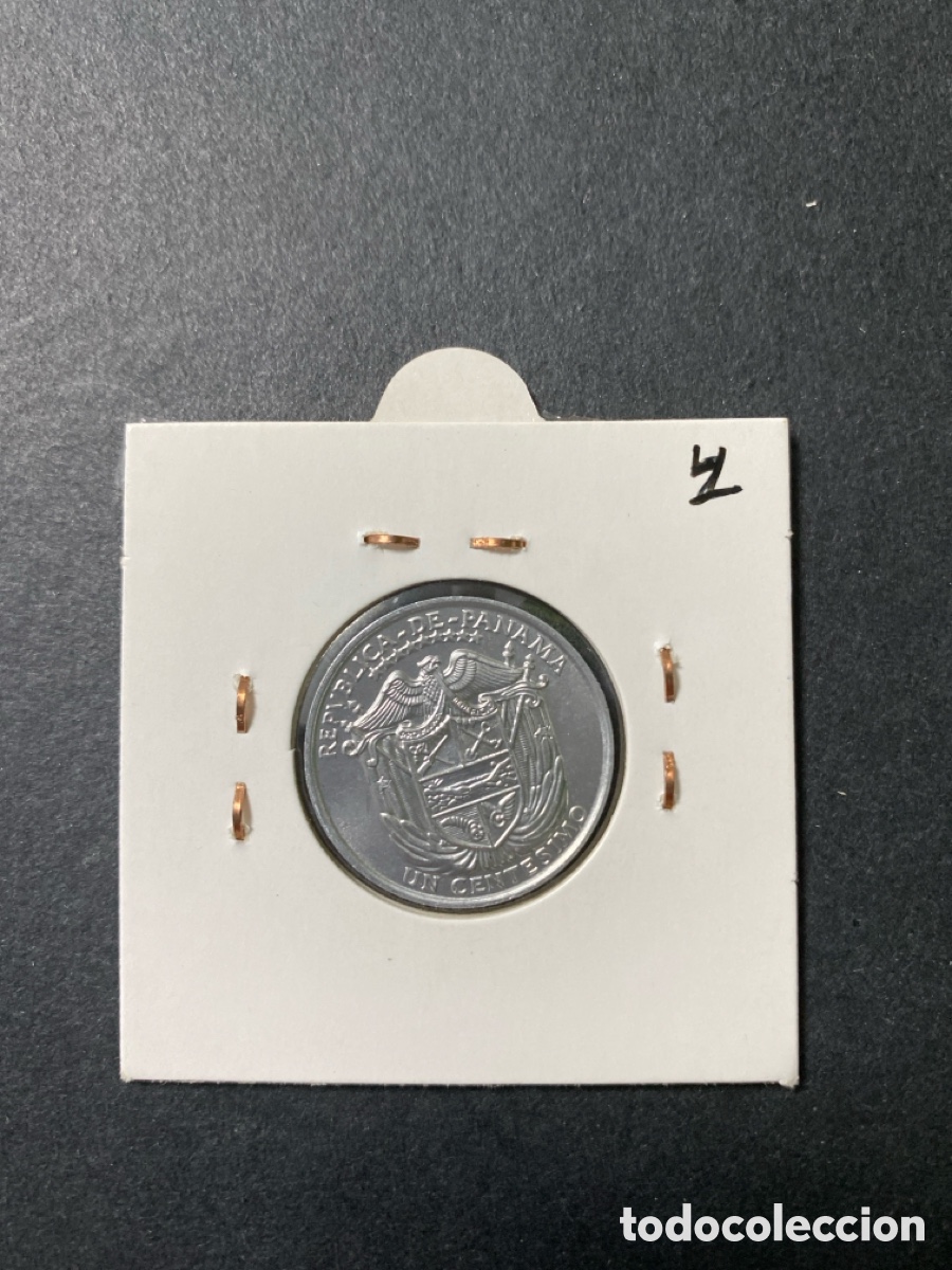 Monedas antiguas de Am&eacute;rica: Moneda de Panama 1 centesimo - Foto 2