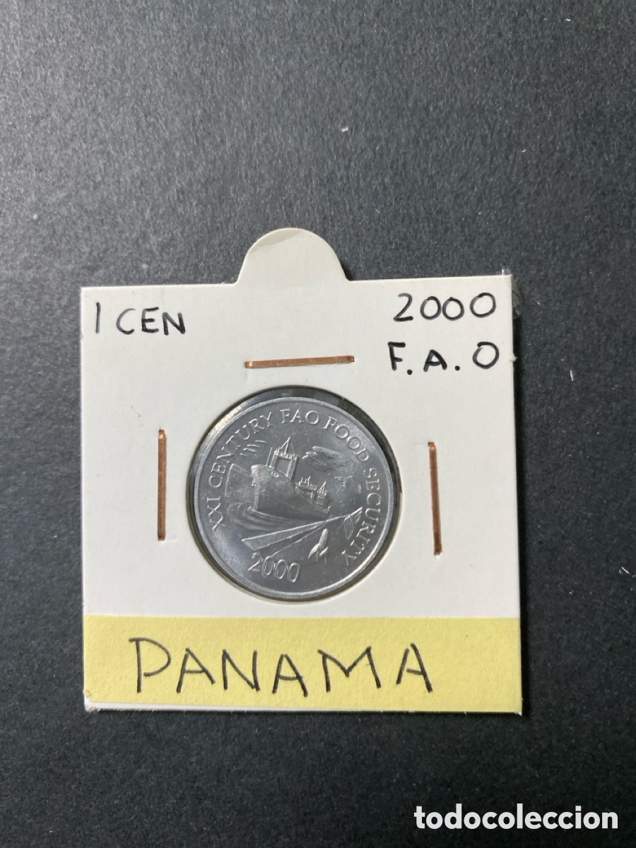 Monedas antiguas de Am&eacute;rica: Moneda de Panama 1 centesimo - Foto 1