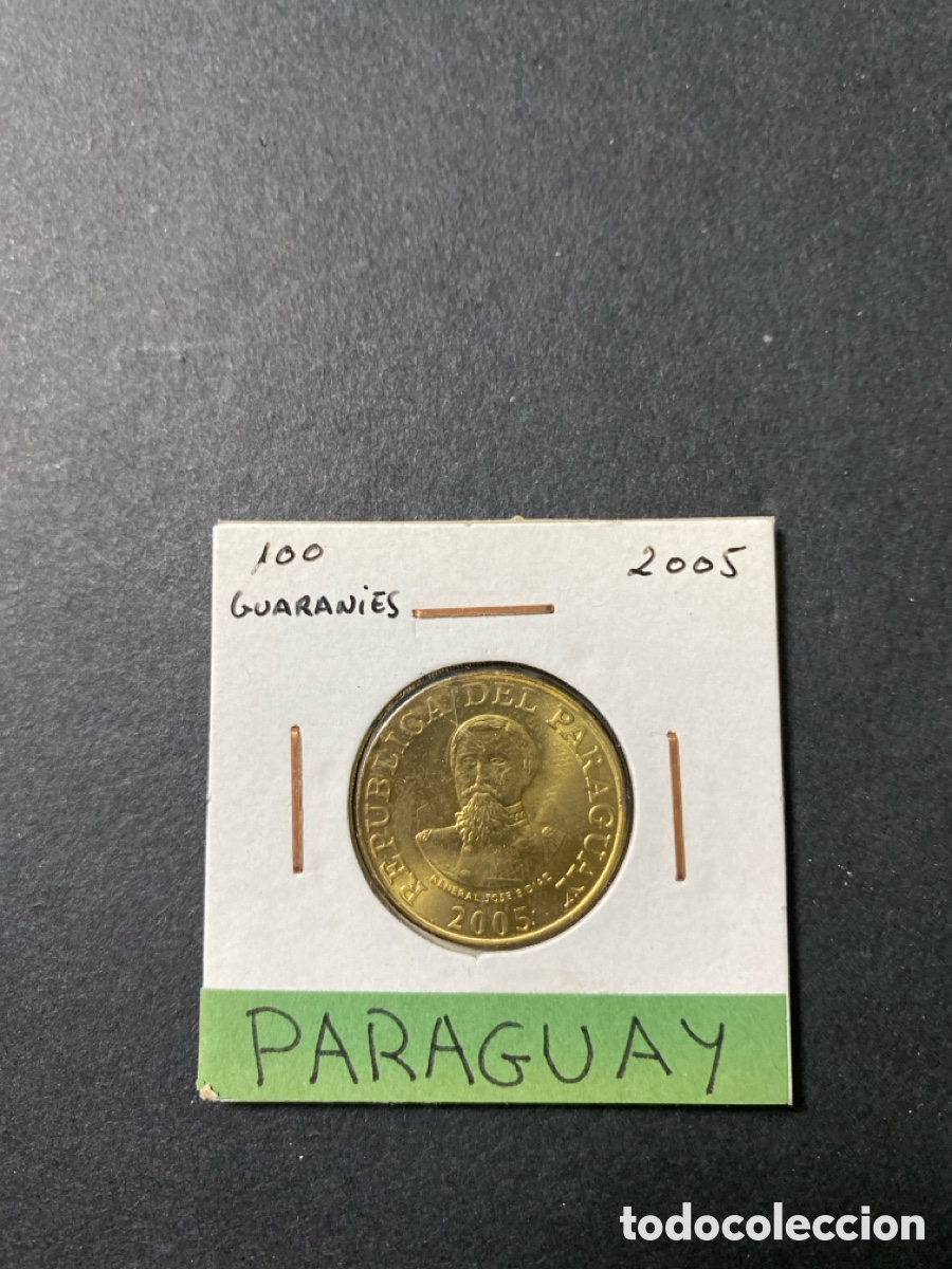 Monedas antiguas de Am&eacute;rica: Moneda de Paraguay 100 guaran&iacute;es - Foto 1
