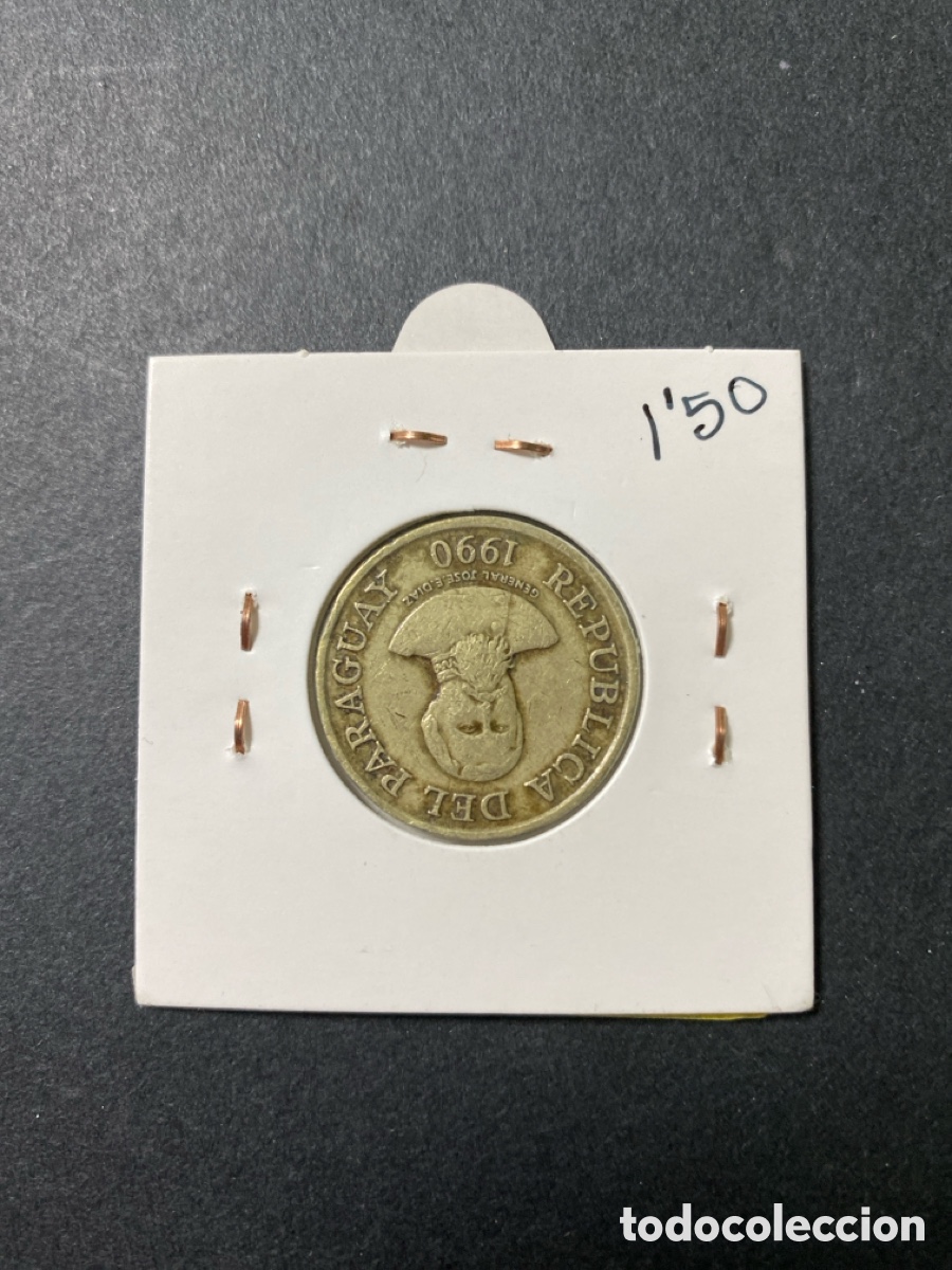 Monedas antiguas de Am&eacute;rica: Moneda de Paraguay 100 guaran&iacute;es - Foto 2