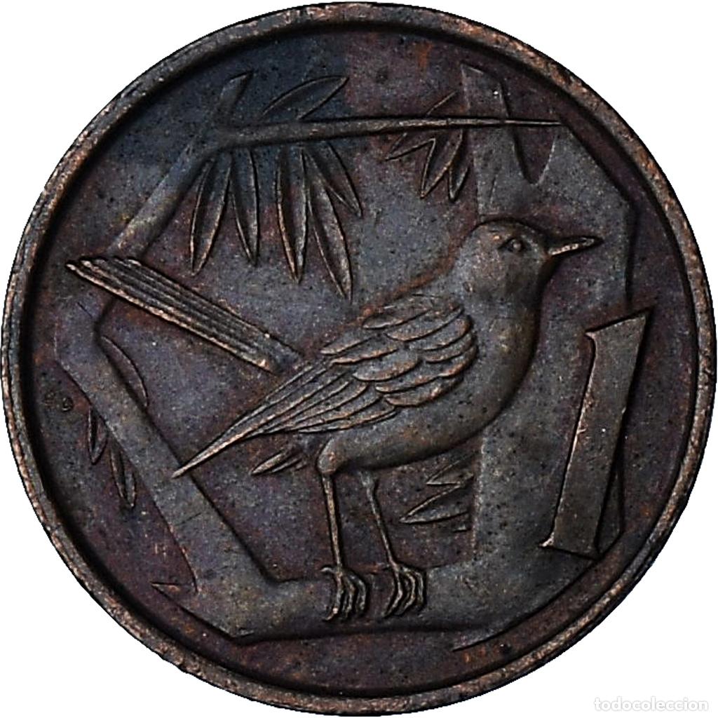Monedas antiguas de Am&eacute;rica: [#1373906] Islas Caim&aacute;n, Cent, 1987 - Foto 2