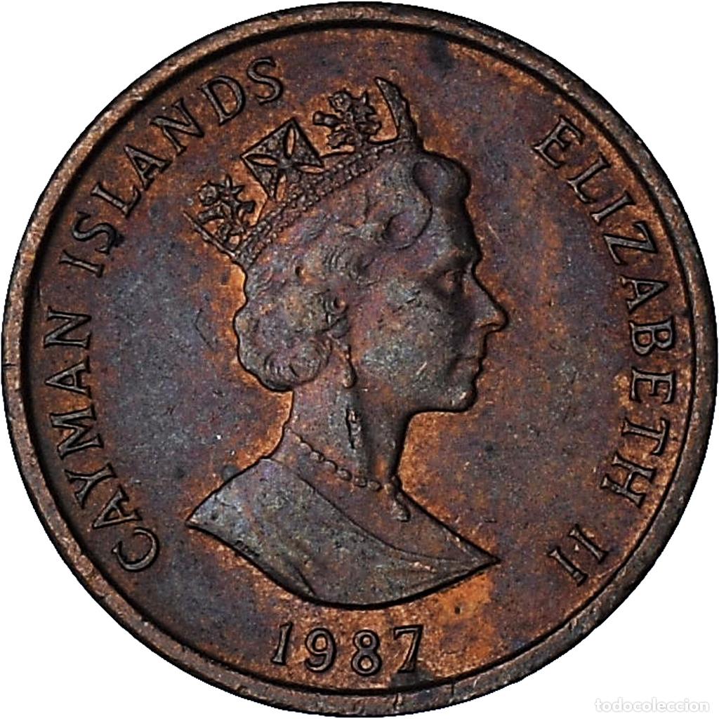 Monedas antiguas de Am&eacute;rica: [#1373906] Islas Caim&aacute;n, Cent, 1987 - Foto 1