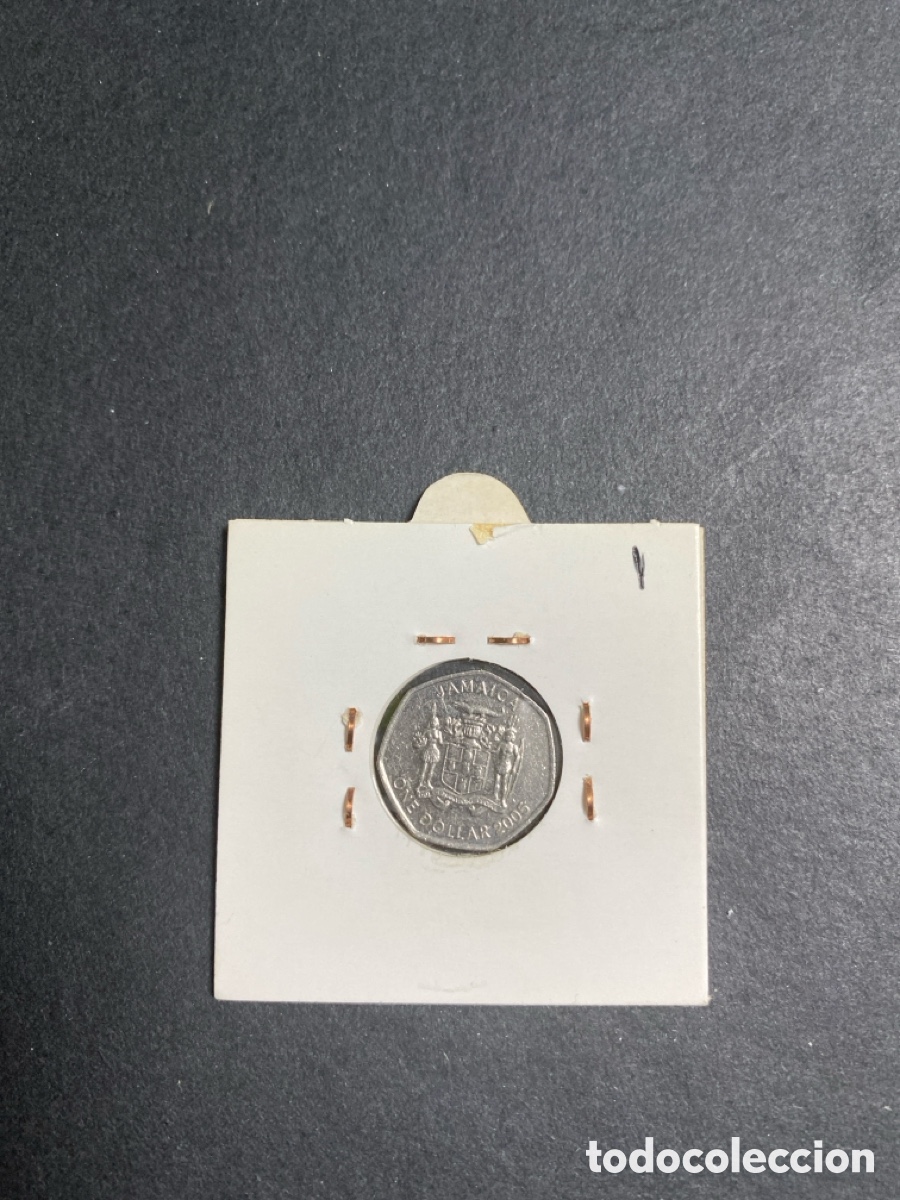 Monedas antiguas de Am&eacute;rica: Moneda de Jamaica 1 dollar - Foto 2