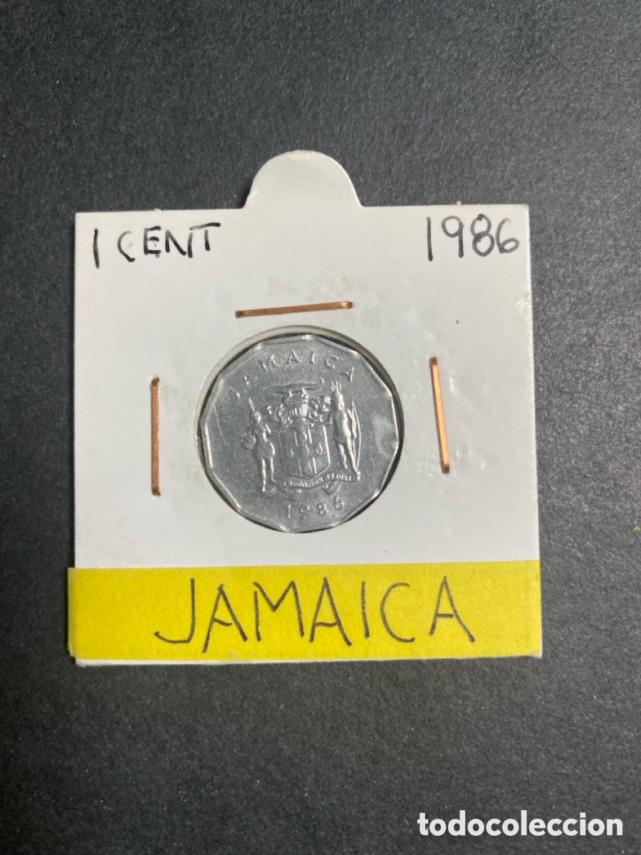 Monedas antiguas de Am&eacute;rica: Moneda de Jamaica 1 cent - Foto 1