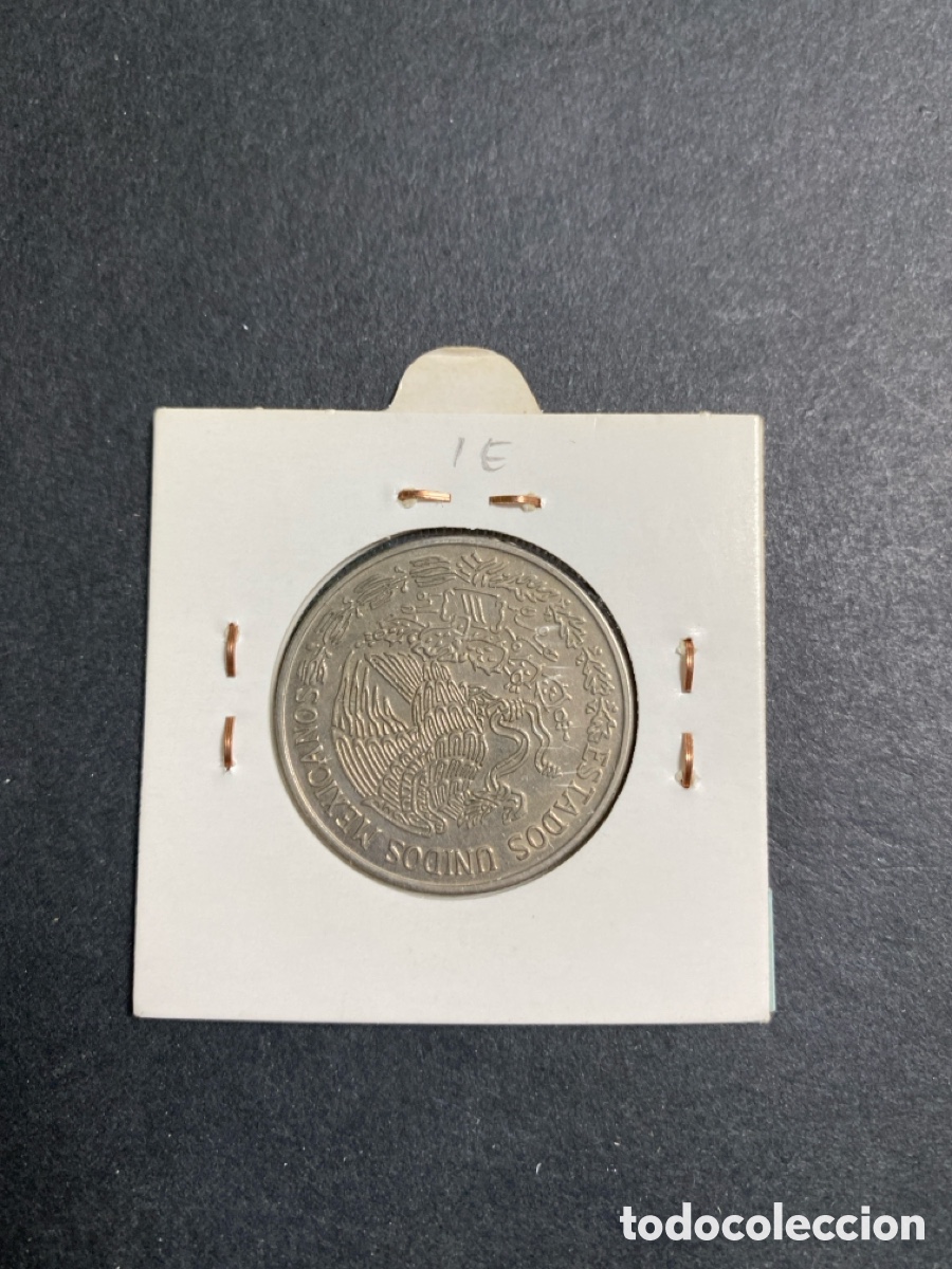 Monedas antiguas de Am&eacute;rica: Moneda de Mexico 1 peso - Foto 2
