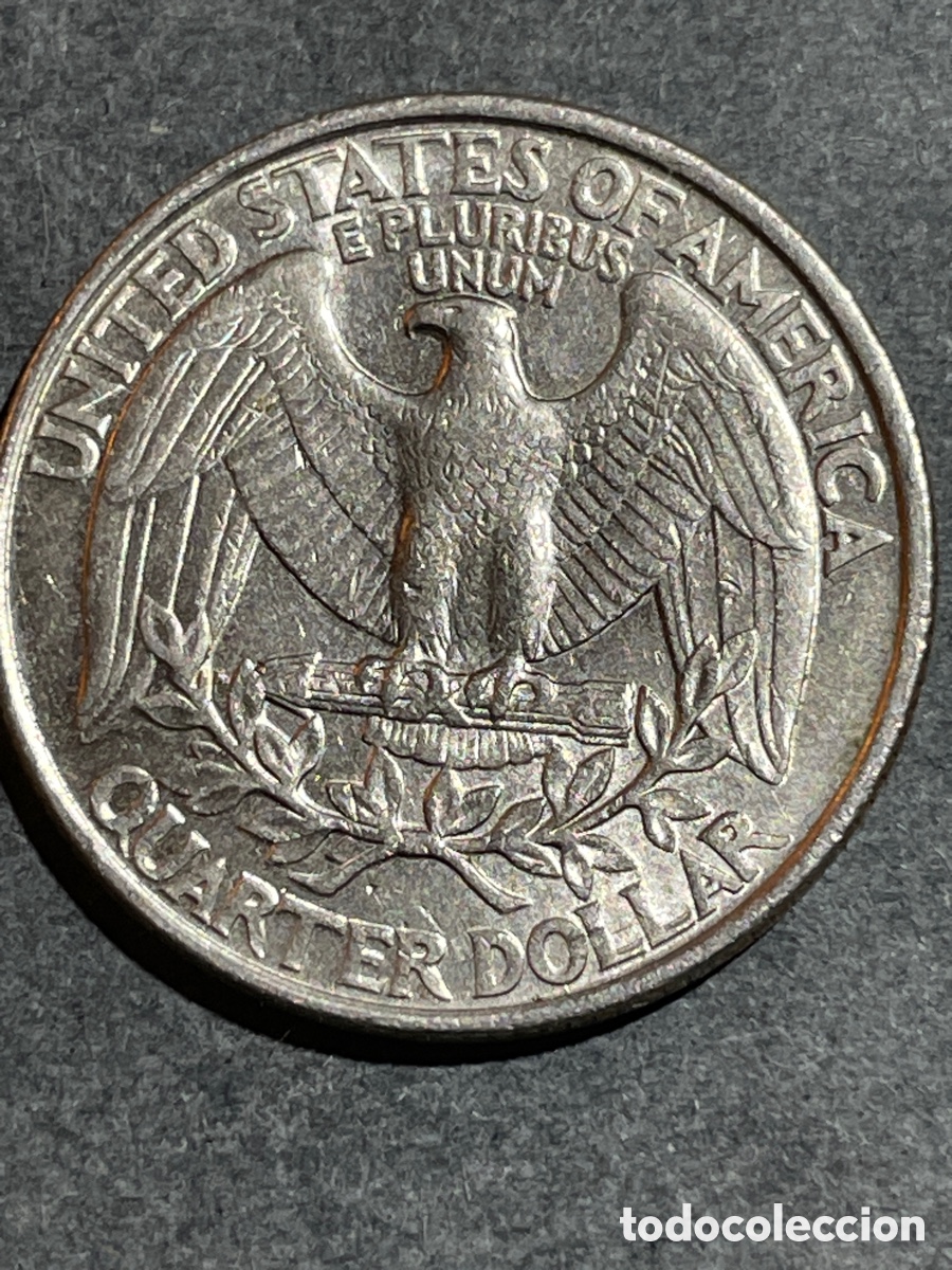 Monedas antiguas de Am&eacute;rica: EEUU 1/4 d&oacute;lar a&ntilde;o 1995 - Foto 2