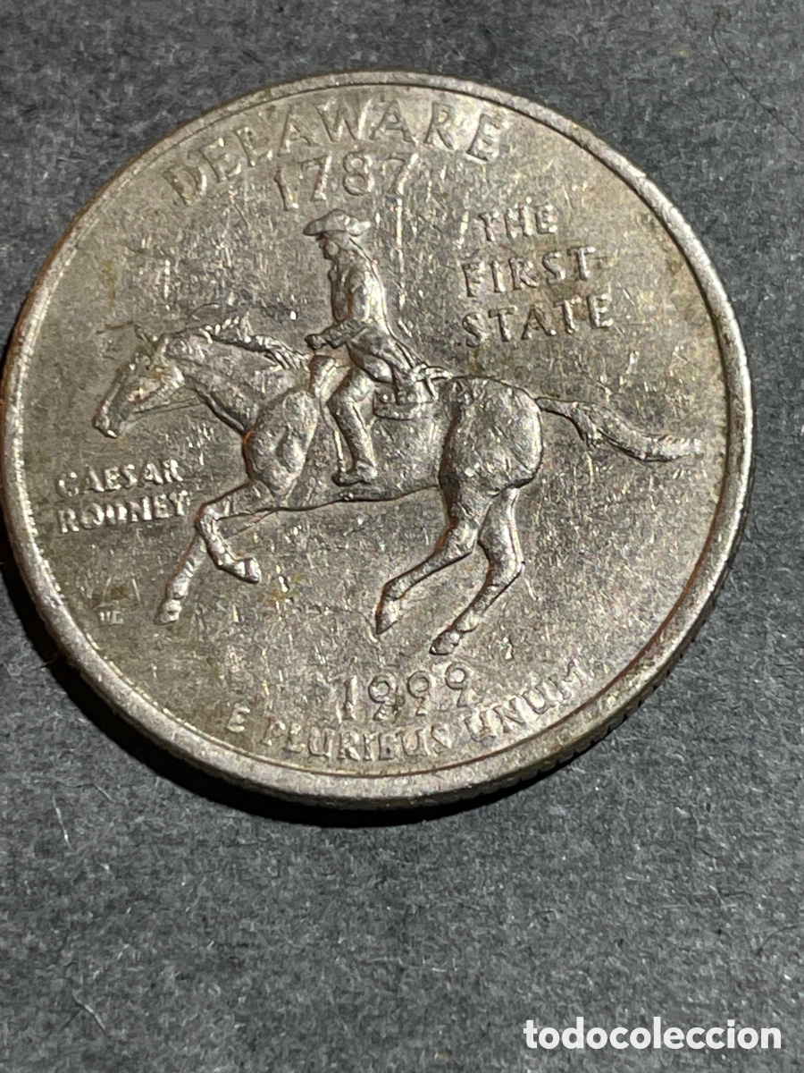 Monedas antiguas de Am&eacute;rica: 1/4 dile EEUU a&ntilde;o 1999 - Foto 1