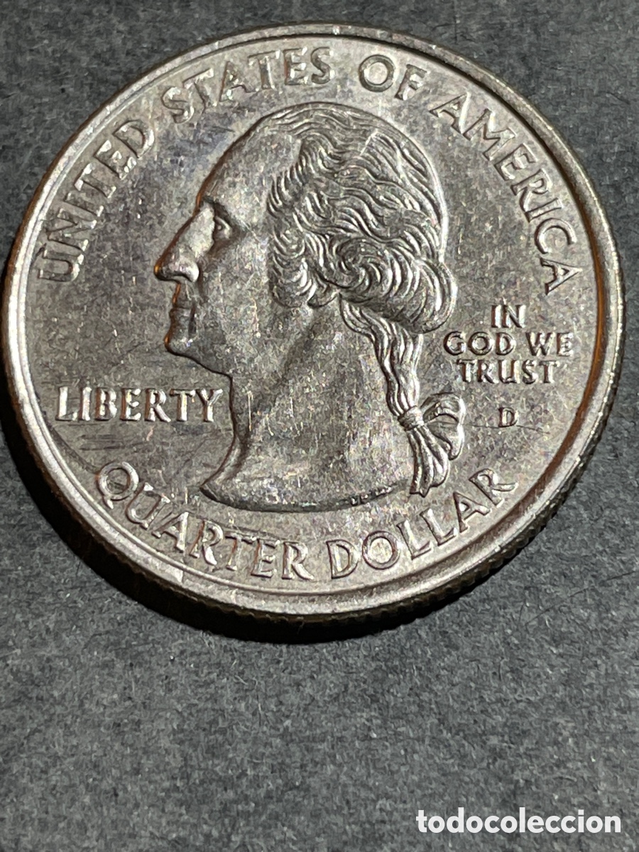 Monedas antiguas de Am&eacute;rica: EEUU 1/4 d&oacute;lar HAWAII - Foto 2