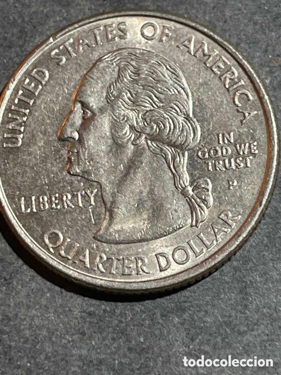 Monedas antiguas de Am&eacute;rica: EEUU 1/4 d&oacute;lar a&ntilde;o 2005 - Foto 2