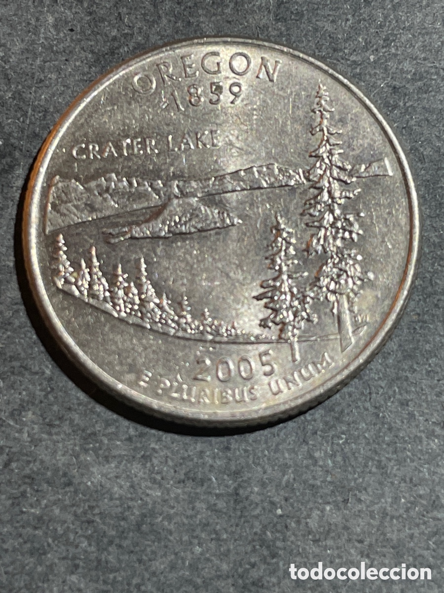Monedas antiguas de Am&eacute;rica: EEUU 1/4 d&oacute;lar a&ntilde;o 2005 - Foto 1