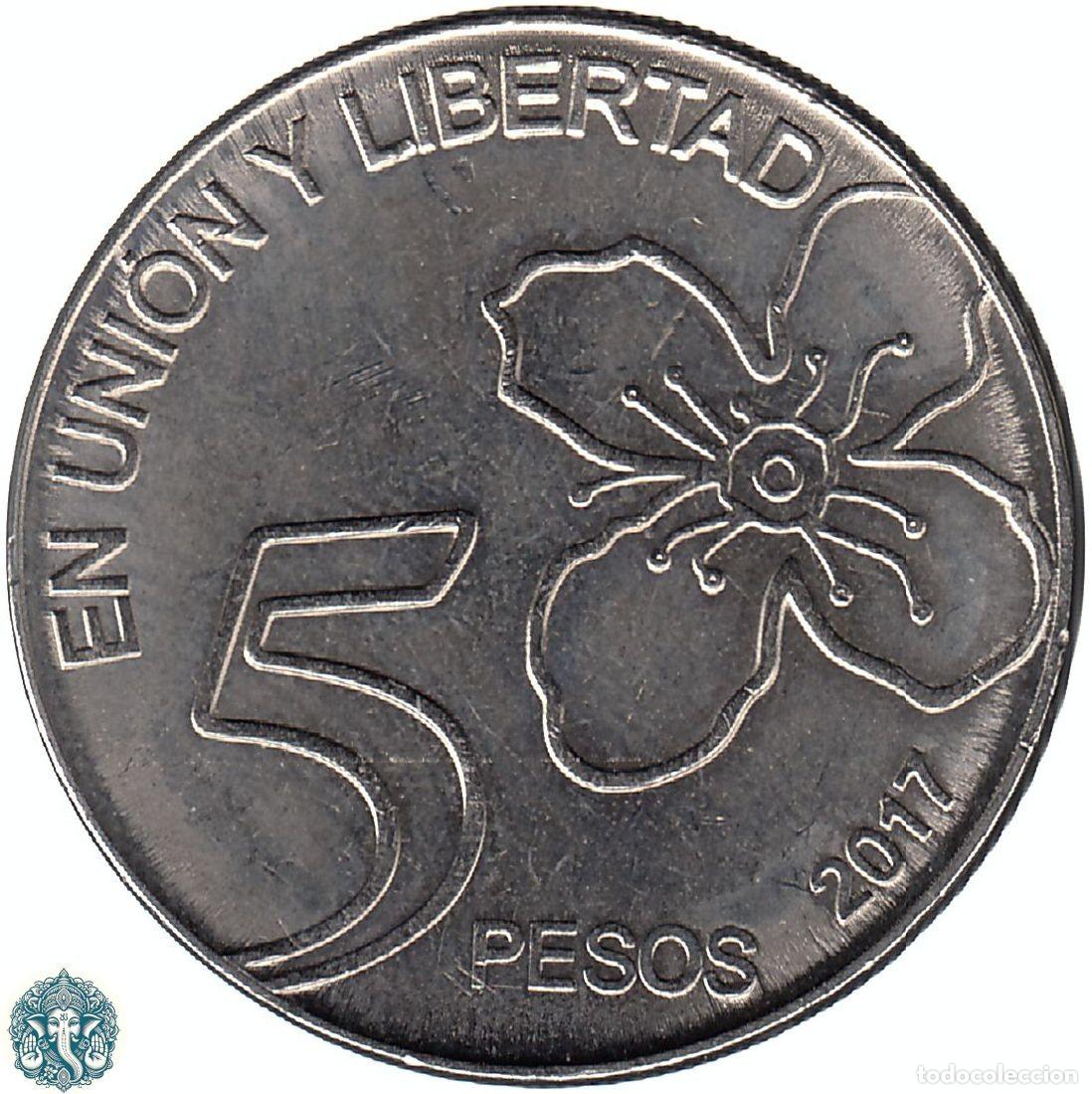 Monedas antiguas de Am&eacute;rica: ARGENTINA 5 Pesos 2017 Array&aacute;n KM#187 - Foto 2