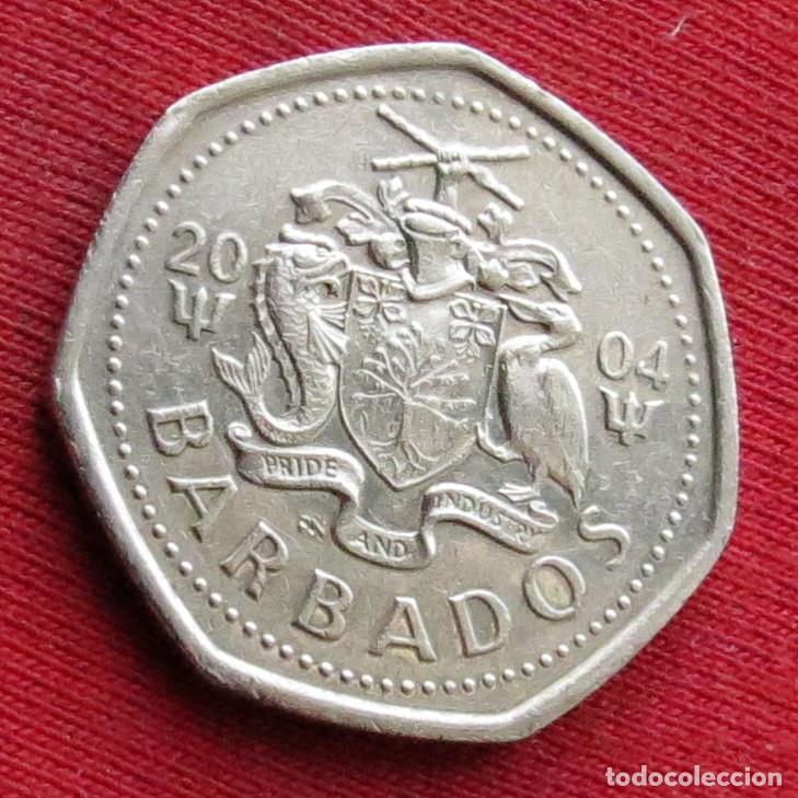Monedas antiguas de Am&eacute;rica: Barbados 1 $ 2004 ,,, - Foto 2