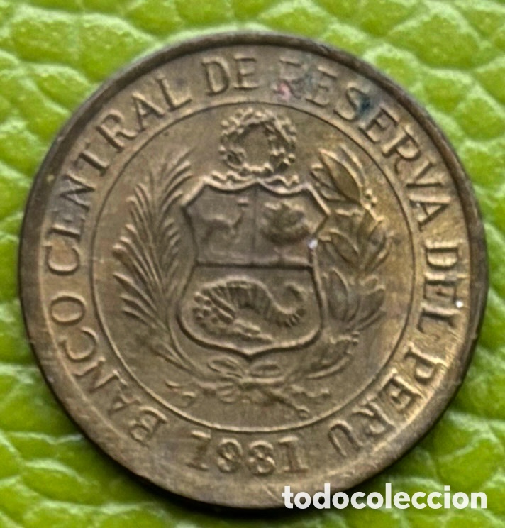 Monedas antiguas de Am&eacute;rica: PER&Uacute;. UN SOL DE ORO. 1981. - Foto 1