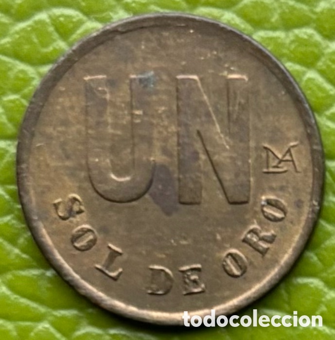 Monedas antiguas de Am&eacute;rica: PER&Uacute;. UN SOL DE ORO. 1981. - Foto 2