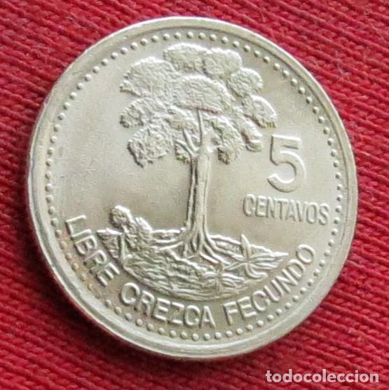 Monedas antiguas de Am&eacute;rica: Guatemala 5 centavos 2000 - Foto 1