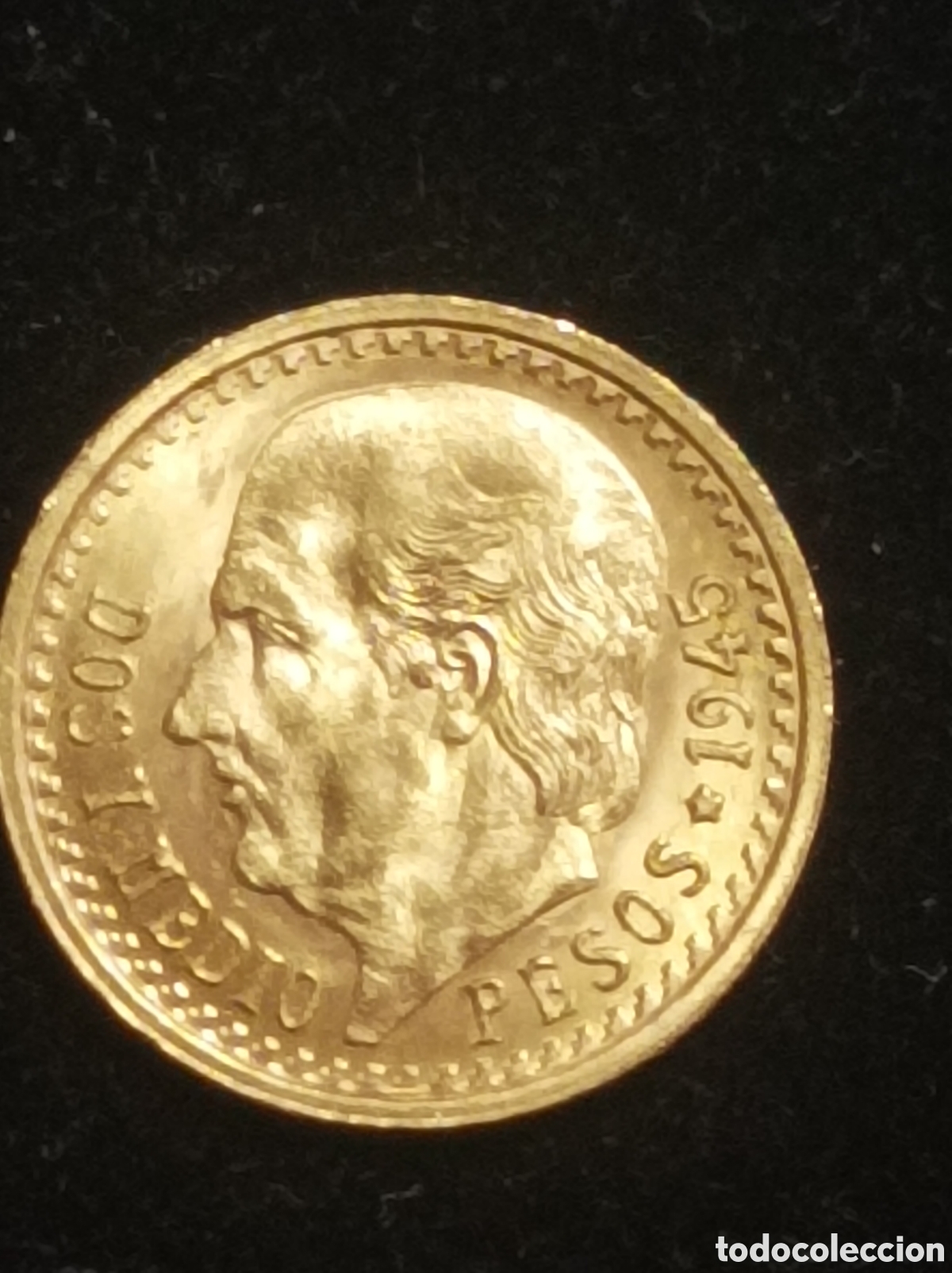 Monedas antiguas de Am&eacute;rica: Moneda de oro excepcional y unica - Foto 2