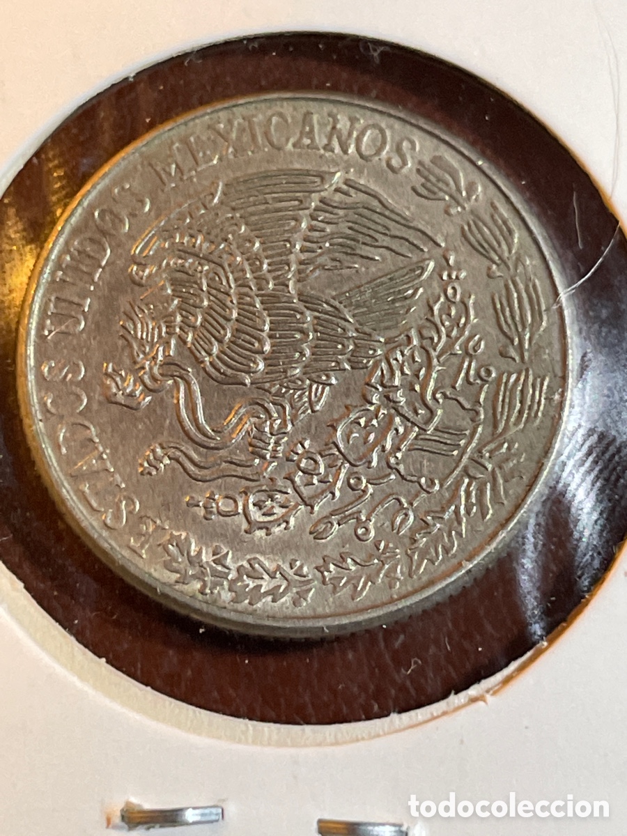 Monedas antiguas de Am&eacute;rica: M&eacute;xico 50 centavos a&ntilde;o 1971 - Foto 2