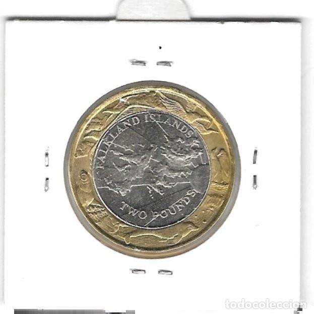 Monedas antiguas de Am&eacute;rica: 2 libras esterlinas 2004 Islas Malvinas - Foto 2