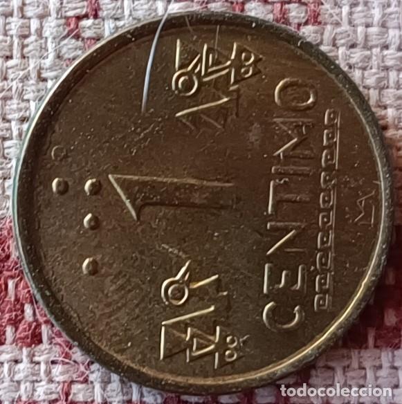 Monedas antiguas de Am&eacute;rica: Moneda de 1 c&eacute;ntimo de 1994 - Per&uacute; - Foto 2