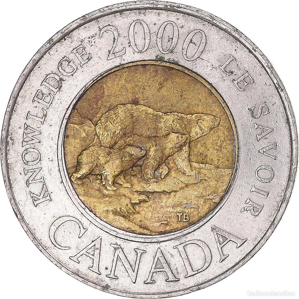 Monedas antiguas de Am&eacute;rica: [#1332179] Moneda, Canad&aacute;, 2 Dollars, 2000 - Foto 1