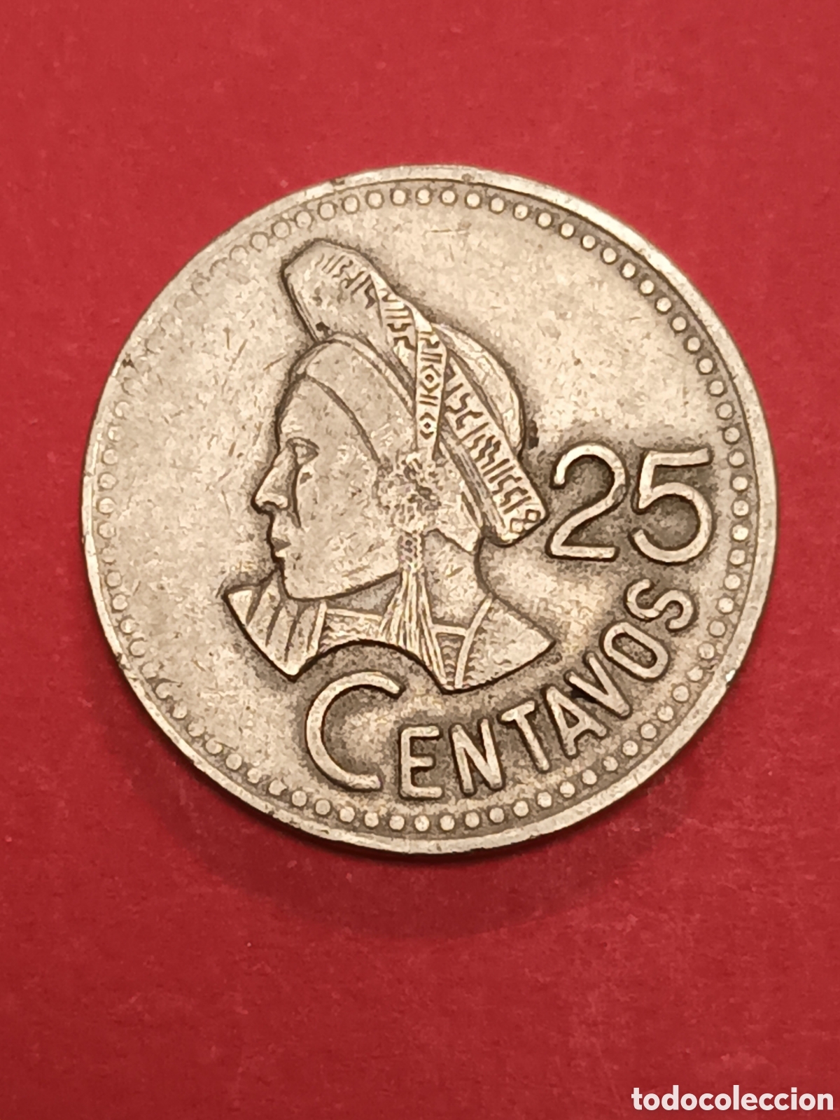 Monedas antiguas de Am&eacute;rica: GUATEMALA. 25 CENTAVOS DE 1992. - Foto 1